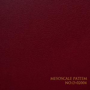 China Cowhide Pattern PVC Coating Paper With High Intensity Eco Friendly factory