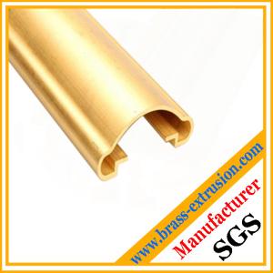 China handrail metal alloy extrusion profile sections factory