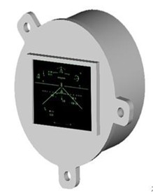 Airborne TFT LCD display module