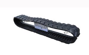 China High Grade Volvo Rubber Tracks , Volvo Ec45 Pro Custom Rubber Tracks Less Vibration factory
