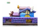 Halloween Haunted House Inflatable Bounce House Combo With Blower Maintenance