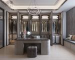 Customizable Sleek Contemporary Walk In Closet Metal Open Style Closet