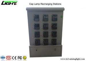 China Cordless Mining Cap Lamp Charging Station 12V Output For GLC6 Cap Lamp factory
