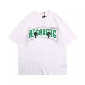 China Short Sleeves men t shrit Puff Printing O neck Shirts factory