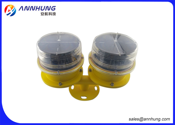 Low - Intensity Solar Aviation Obstruction Light