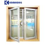 Custom Modern UPVC Swing Window House White Color PVC Casement Windows