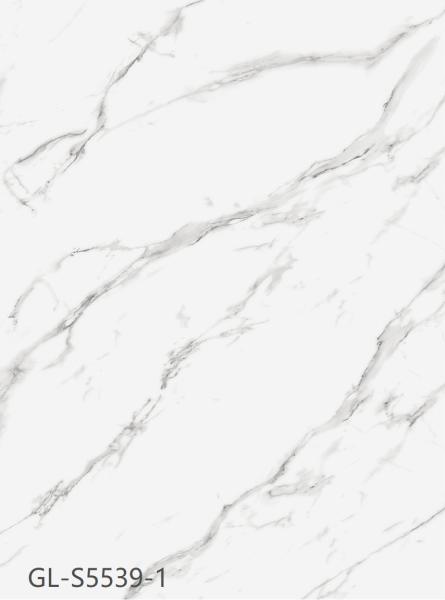 Wear Resistant Marble Look Vinyl Plank Flooring Waterproof Flame Retardant 183mm