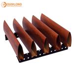 Metallic Pressed Suspended Metal Ceiling Systems External Timber