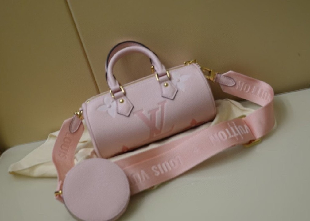 Empreinte Leather Luxury Cross Body Bag , Gradient Color Papillon BB Bag