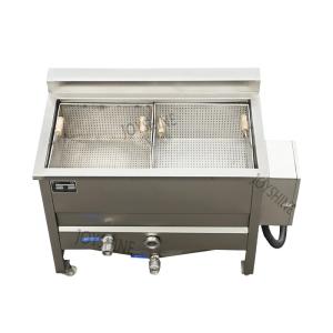 China Beverage Food 200kg/H Banana Plantain Potato Chips Chicken Frying Machine factory
