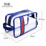 Waterproof Transparent Clear Plastic Makeup PVC Bulk Cosmetic Bag