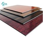 1220mm Wood Grain Aluminum Composite Panel Sheet Excellent Weather Resistance