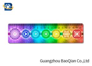 China OEM PVC Plastic Rulers Printed , 3DCustom Lenticular Printing Measuring Straight Ruler factory