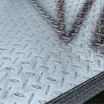 Pan Steel Galvanised Steel Checker Plate Hot Rolled Galvanised Checker Plate