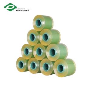 China Static 50mm Width PVC Film Wrapper 0.06mm Thickness OD 65mm Stretch Film For Packaging factory