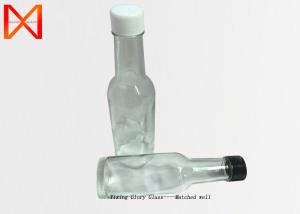 China Non Leakage Commercial Bbq Sauce Glass Bottles Metal Screw Cap CE Certified factory
