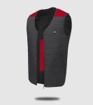 Polyester Heated Waistcoat Adjustable Women Heated Massage Vest Electric Heating
