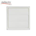HVAC Plastic Air Vents Hood 6 Inch 150mm Louvered Air Outlet Gravity