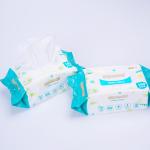 Plastic Lid Natural Cotton Baby Wet Wipes for Sensitive Skin Household SKIN CARE