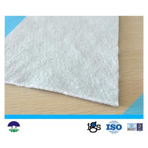 Polyester 431g/m²  Staple Fiber Geotextile Drainage Fabric White