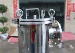 SUS304 SUS316 Single Cartridge Filter Housing In Drum Filter 1.50-3.00mm