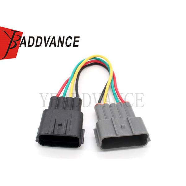 China Precision Ignition Wiring Harness Adapter Electrical 4 Pin Male To 5 Pin Male For Nissan factory