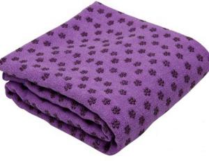 China yoga towel and yoga hand towel with antislip dots factory