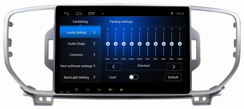 Ouchuangbo car media kit gps nav bluetooth android 8.1 for Kia KX5 2016 support USB SWC wifi video AUX