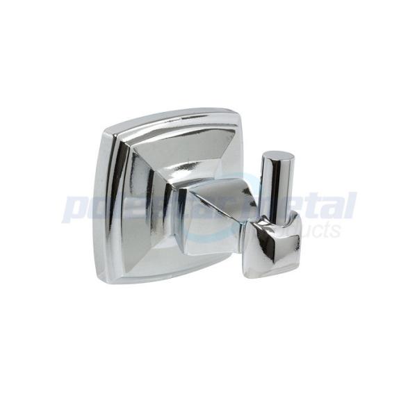 China Home Hardware Bathroom Accessories 2-1/5" Width Polished Chrome Robe Hook factory