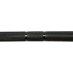 standard men's barbell, "Men's WOD BAR" Olympic Barbell black zinc 28mm diameter