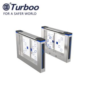 China Optical Swing Barrier Gate Turnstile With Brushless Motor Wide Pass 900mm factory