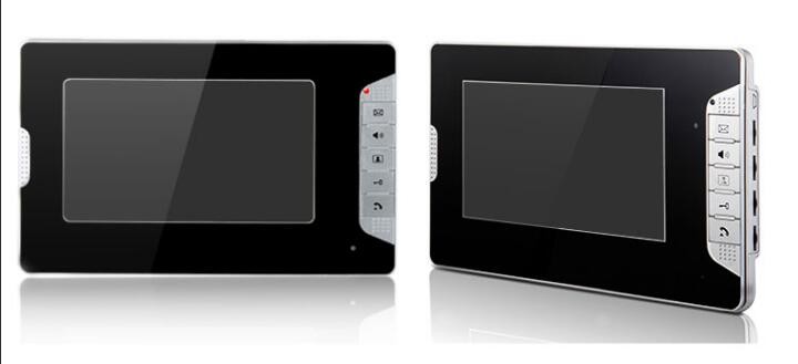 Hot selling New fashion and smart HD camera 7 inch color TFT- LCD screen intercom system with ID card doorbell