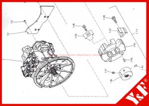 China 2418R660S001 Kobelco Excavator Parts fix Kobelco SK460-8 Excavator factory