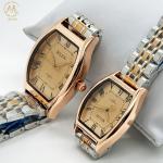 China Factory Hot Lover Luxury Business Stainless Steel Gold Classic Waterproof