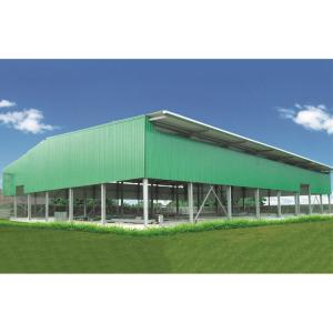 China Ready Made Seismic Proof Prefabricated Metal Warehouse 5000 Square Meter factory