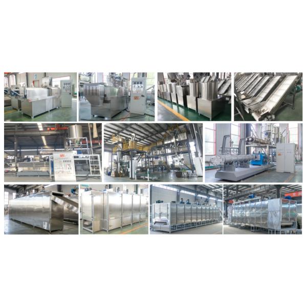 Fully Automatic Dry Kibble Fish Feed Extruder Machine
