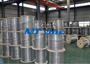 China 1 / 8 Inch Super Long Coiled Stainless Steel Tubing Bright Annealing Surface factory