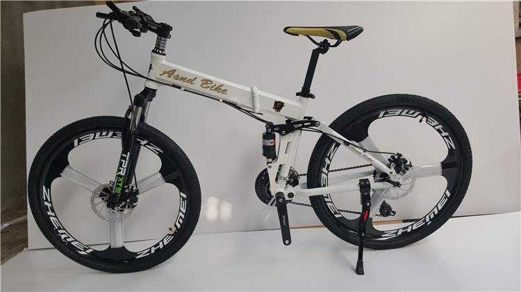 26 inch Shimano 27 speeds alloy mountain bicicle MTB magnesium alloy 3 spokesone wheel
