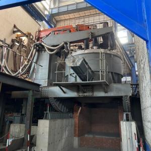 China 10ton Vod Steelmaking Electric Arc Furnace Customized Cast Iron Melting factory