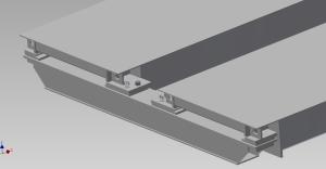 China 3×16m 100 Ton Q235B Steel Heavy Duty Truck Scales factory