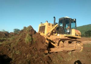 China 17550kg Crawler Bulldozer WeiChai WD10G178E25 Engine factory