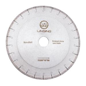 China 2.2mm Thick 350mm Diamond Blade for Accurate Porcelain and Ceramics Cutting factory