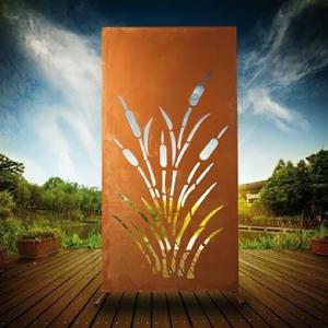 China Customized Durable 2mm Metal Decorative Panels Corten Steel factory