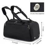 Large Capacity Custom Waterproof Sport Gym Travel Duffel Bag With Shoe