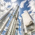 OEM Exterior Glass Aluminium Curtain Wall Windproof Thermal Insulation