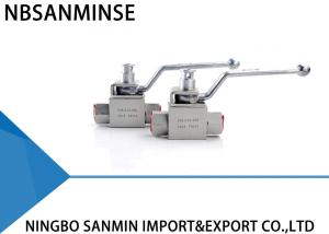 China 31.5MPa Pressure Hydraulic Ball Valve KHB-L Carbon Steel Lockable Ball Valve factory