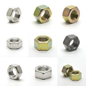 Custom Industrial Finished Hex Coil Nuts Heavy Hex Nuts