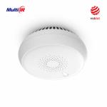 100m Range Wireless Tuya Smoke Alarm 2.6V Low Battery Audible Alarm