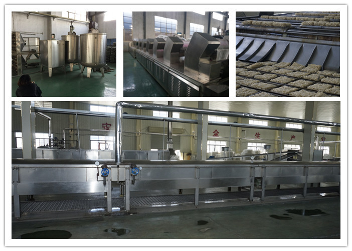 High Efficiency Fried Dough Machine Producing Inatant Noodle , Low Noise