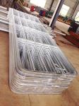 Gray Color Sheep Fence Panels Portable Cattle Yard Panels Alkali Resistance